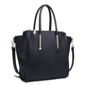 Moda Luxe Prosper Women : Handbags : Tote 842017111252 | Black
