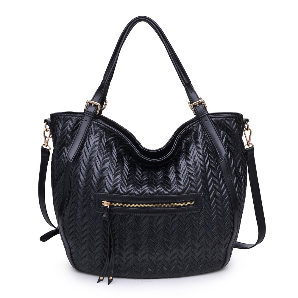 Moda Luxe Gemma Women : Handbags : Hobo 842017118657 | Black