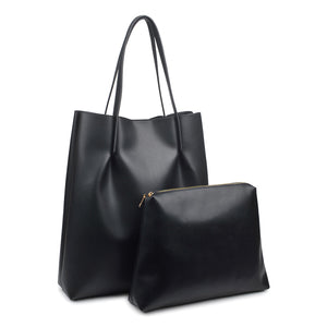 Moda Luxe Thompson Women : Handbags : Tote 842017112747 | Black