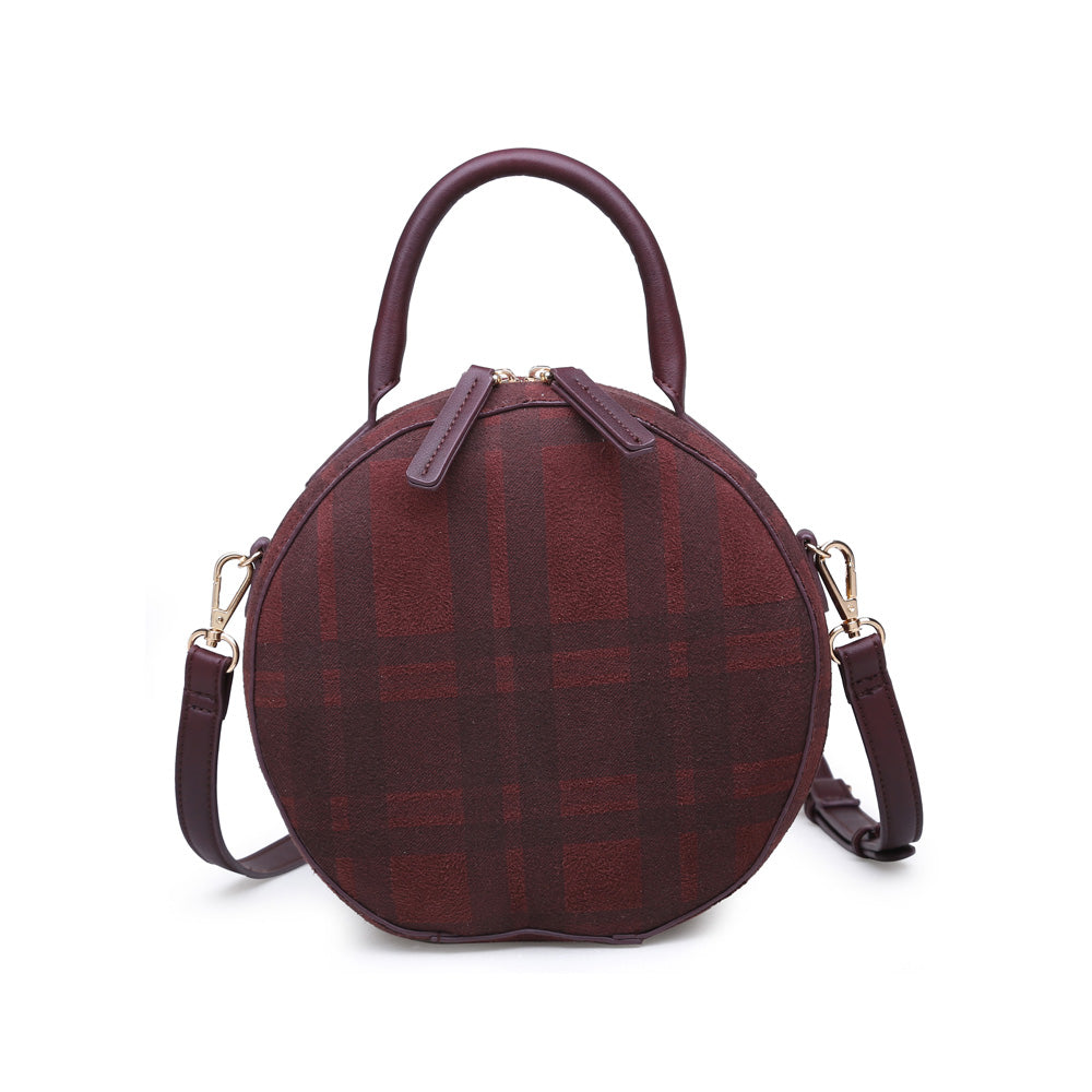 Moda Luxe Capetown Plaid Women : Crossbody : Crossbody 842017115939 | Burgundy