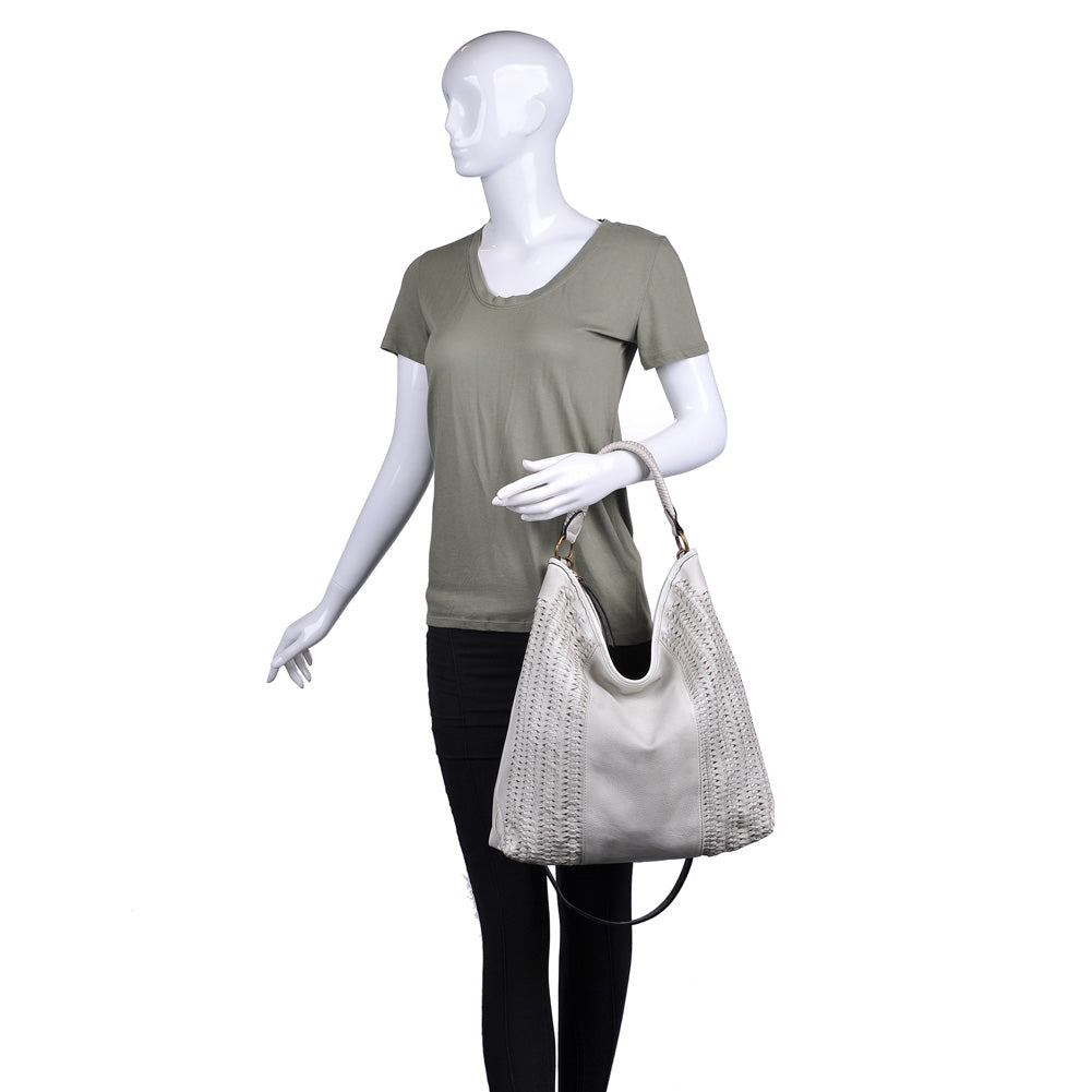Moda Luxe Allison Women : Handbags : Hobo 842017119265 | White