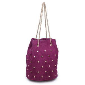Moda Luxe Colette Women : Handbags : Bucket 842017107330 | Burgundy