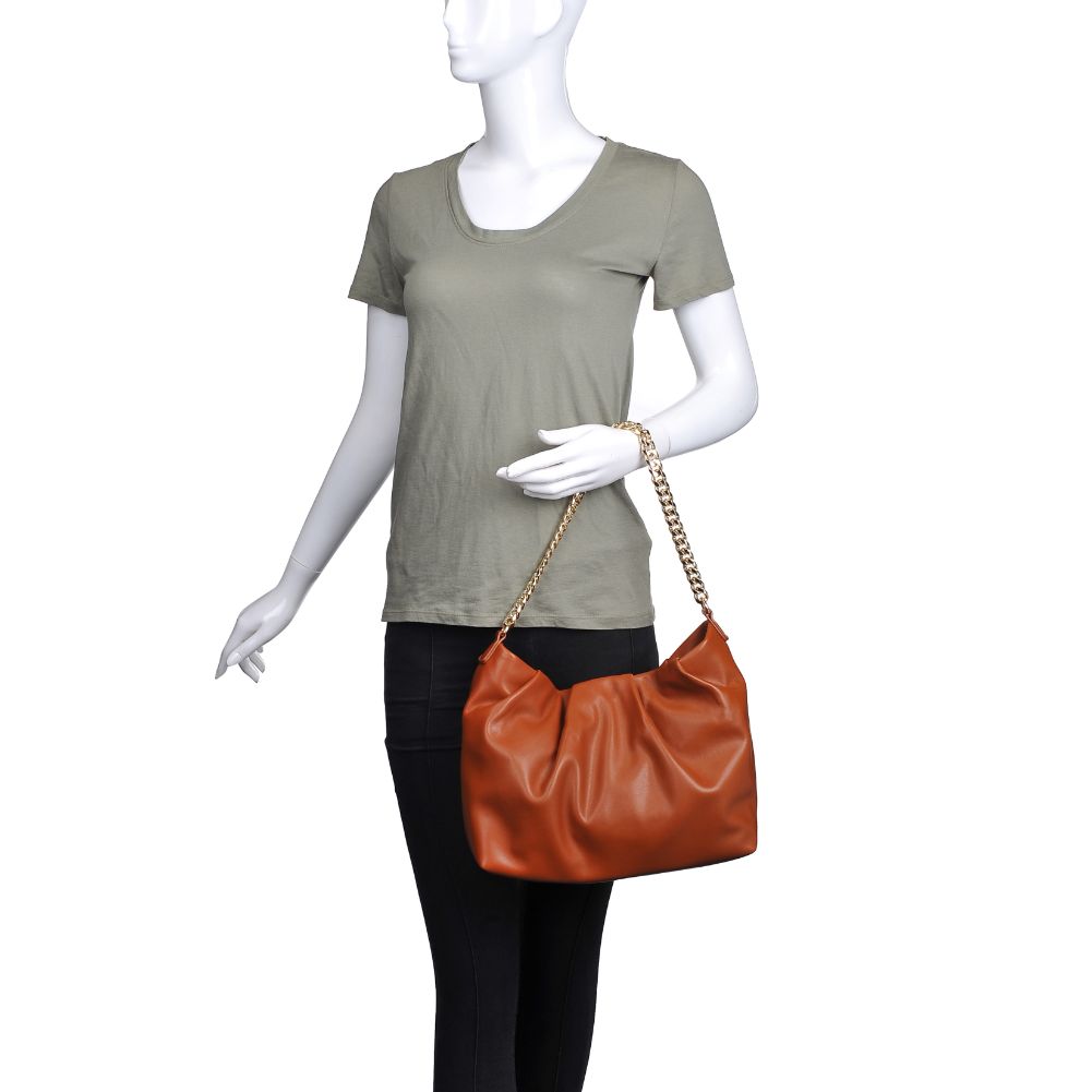 Moda Luxe Danica Women : Handbags : Hobo 842017126508 | Tan