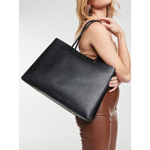 Moda Luxe Pierce Women : Handbags : Tote 842017125037 | Black
