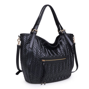 Moda Luxe Gemma Women : Handbags : Hobo 842017118657 | Black